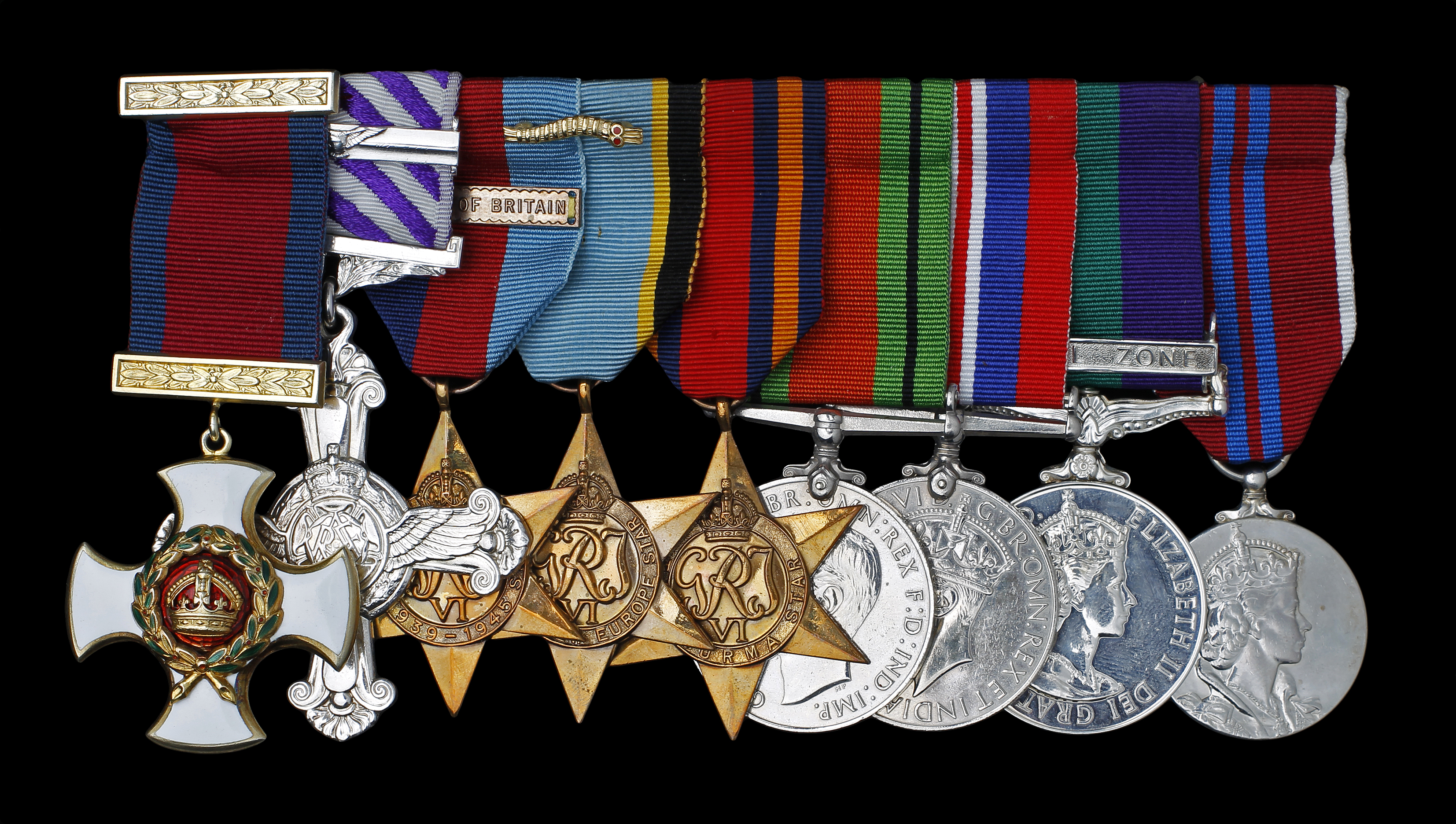 Bob Doe's medals