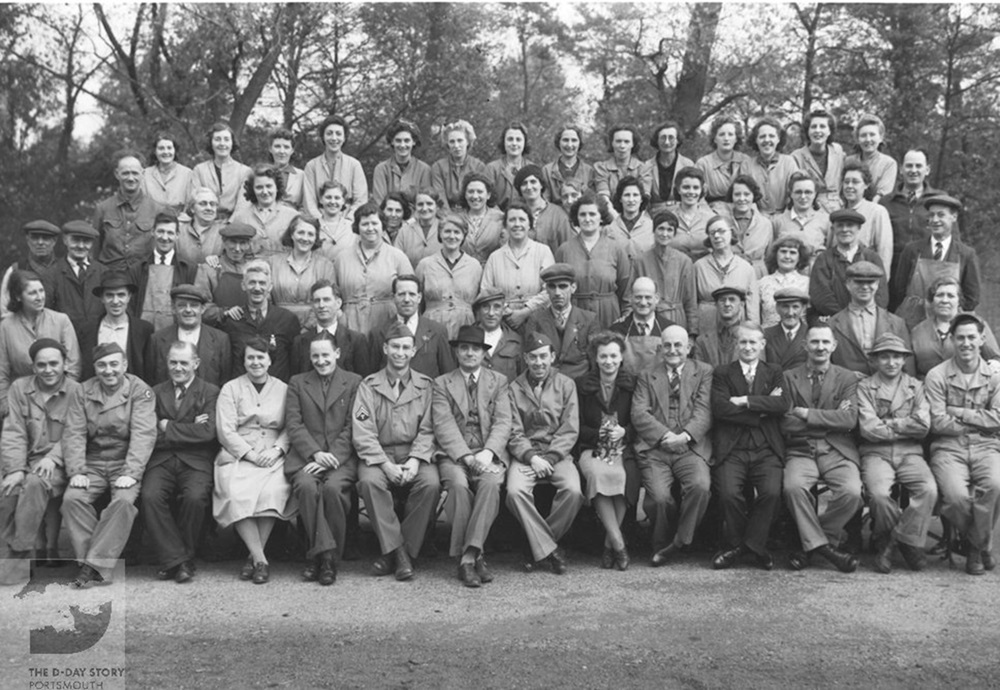 British civilians who worked at an American Army base in Portsmouth