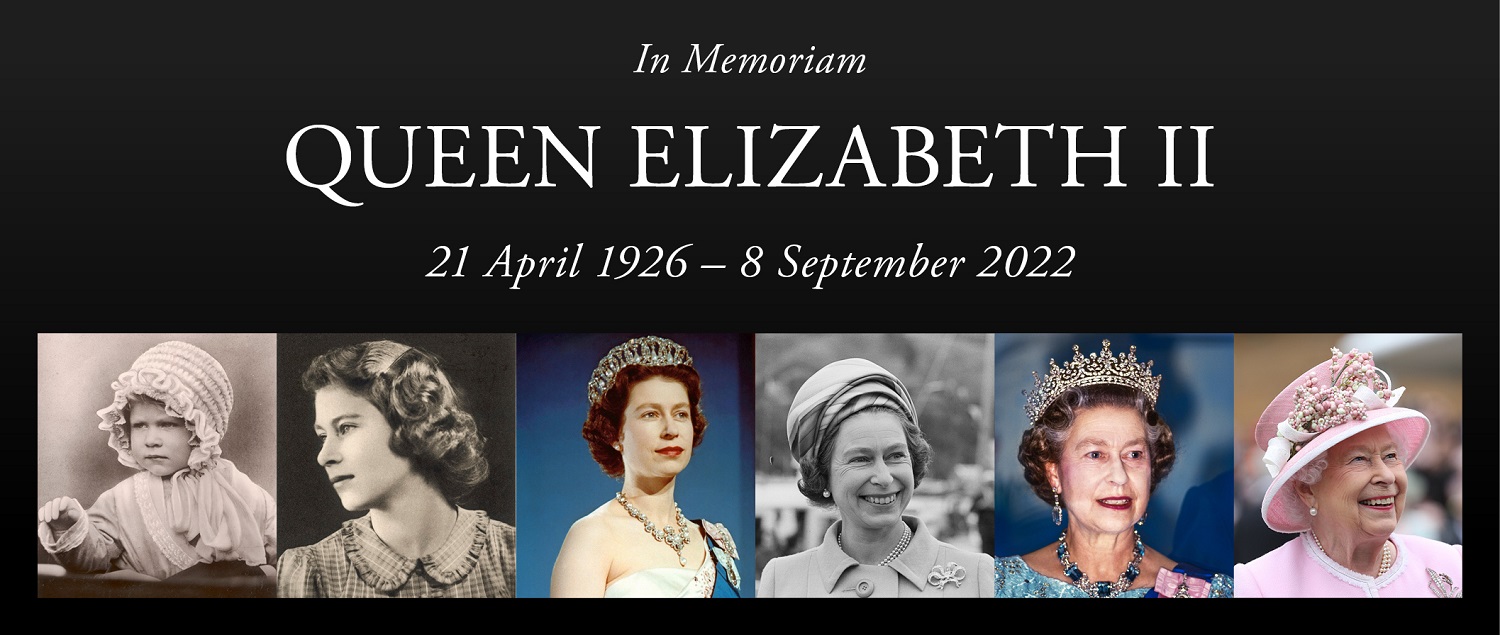 In remembrance of Her Majesty Queen Elizabeth II