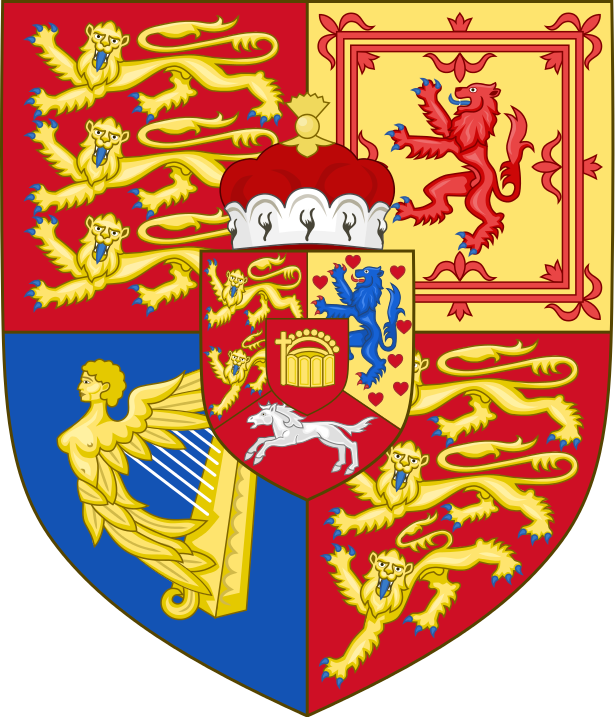 Royal Arms of United Kingdom, 1801 -1816