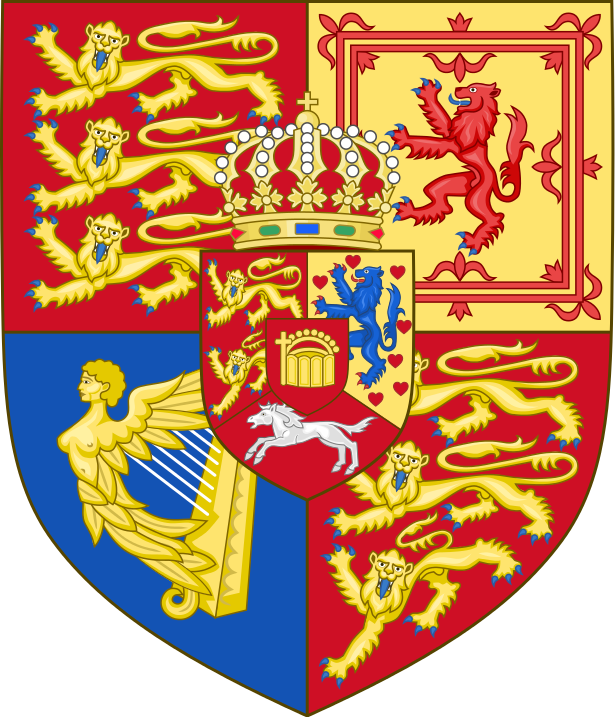Royal Arms of United Kingdom, 1816-1820