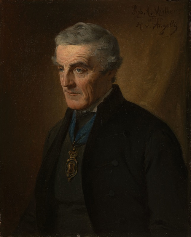 Portrait of Gerald Wellesley, Dean of Windsor, by Robert Muller